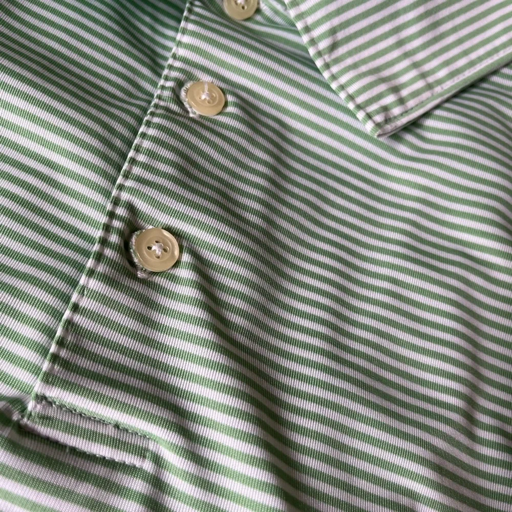 PGA Tour Green Performance Polo Shirt - Size L - Picture 2 of 5